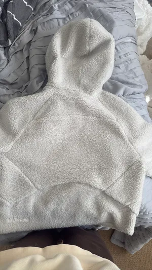Lululemon Fleece Hoodie Scuba White thumbnail 3