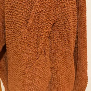 Free People Coco‎ V-Neck twist front textured sweater terracotta size XS/S thumbnail 3