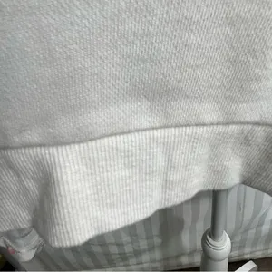 Boutique Mixed Media Striped Top XL Cotton Blend Cuffed Long Sleeve EUC thumbnail 7
