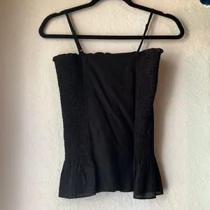 Maeve • Black Tank Top Bikini Strap Size Small thumbnail 7
