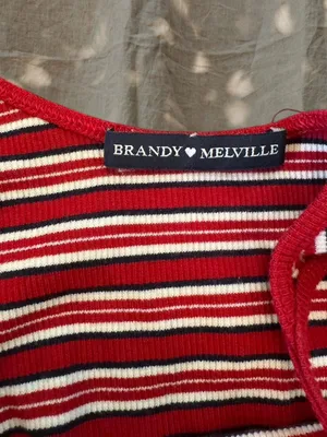 Vintage Brandy Melville Kyran Striped Mini Dress thumbnail 5