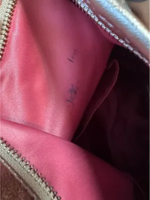 Coach Signature Canvas Tote Bag with Metallic and Pink thumbnail 11