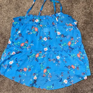 Hollister Blue Floral Tank Top thumbnail 6
