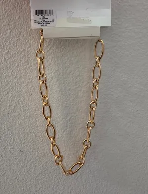 And Now This 18K Gold Plated Cable Chain Necklace 16+2 extender thumbnail 3