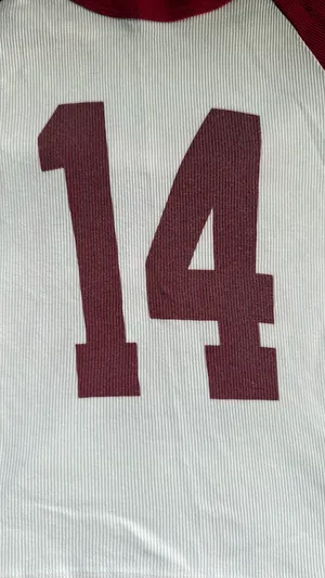 Brandy Melville John Galt 14 Baseball Top thumbnail 2
