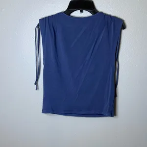 American‎ Eagle Women Blue Crop top size small thumbnail 5
