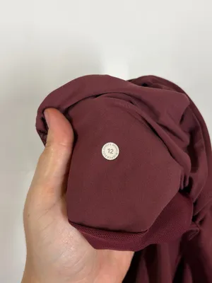 Lululemon Stretch High Rise Pant 7/8 Length Size 12 thumbnail 11