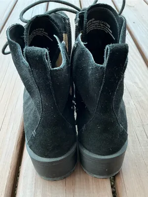 Caslon Water resistant Lace-Up Suede Ankle Booties ☔️ thumbnail 11
