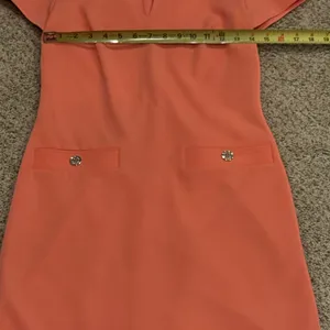 Tommy Hilfiger Coral Ponte Shift Dress Size 2 Office Work Event thumbnail 7
