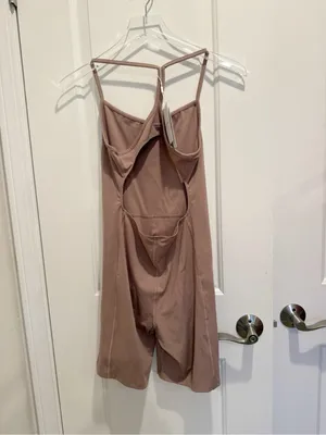 ANINE BING NWT The‎ Val Short One Piece Small Mauve Pink/Purple Balletcore thumbnail 4