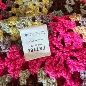 POL Grandma Core Colorful Crochet Women Top thumbnail 9