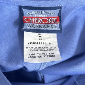 Cherokee Scrub Top Blue Small‎ thumbnail 6
