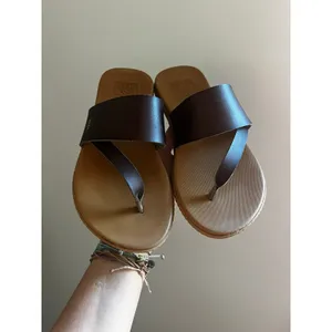Reef Cushion Bounce Vista Thong Sandals 6 Brown Coastal Beach Slides Boho Chic thumbnail 5