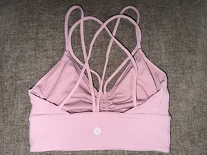 Lululemon Light Pink Sports Bra thumbnail 2