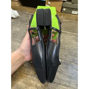 Sam Edelman Kara slingback flats featuring a square cap‎ toe Size 6 thumbnail 7
