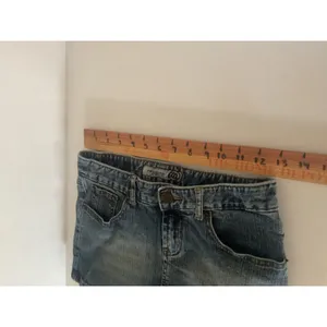 Vintage Mudd Jeans Denim Mini Skirt Y2K Low Rise Acid Wash Blue Juniors thumbnail 6