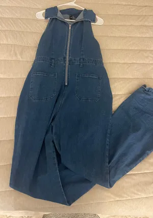 Cider Denim Jump Suit thumbnail 1