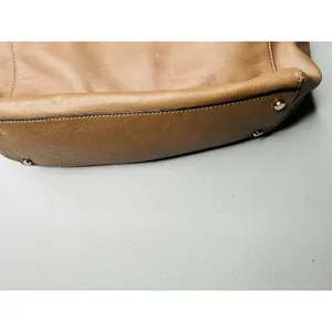 KATE SPADE Beige Tan Black Top Handle Tote Bow Detail Shoulder Bag thumbnail 5