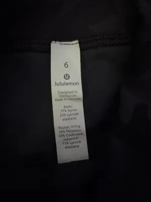 Lululemon Biker Shorts 6" thumbnail 3