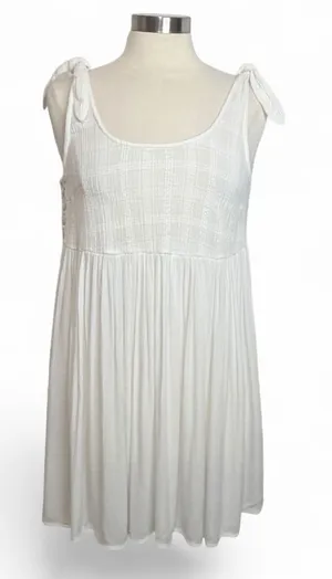 RIP CURL Lightweight Sundress Ties at Shoulders in White,‎ Small thumbnail 1