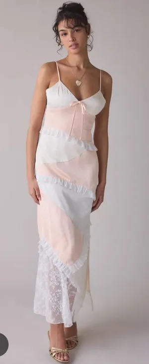 Daisy Street Lace Dress Slip Summer Side Split thumbnail 1