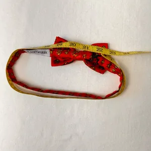 Blacktiegeek Men's Bow Tie Red Dragon Dungeons Adjustable Handmade Party Neckbow thumbnail 4