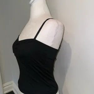 White Fox Black Tank Top thumbnail 4