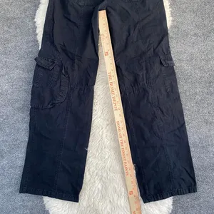 Brandy Melville Navy Blue Kim Cargo Pants Y2k Grunge Dark Academia Gorpcore thumbnail 6