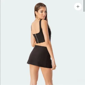 Edikted Dasha Micro Skirt Black‎ small thumbnail 2