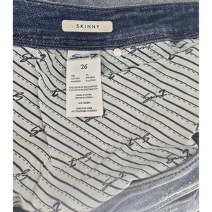 Seven7 Jeans Womens 26 Skinny Blue Skies Limited Edition Blue NEW‎ thumbnail 6