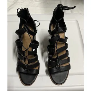 Gianni Bini Women's Strappy Heels Black 9.5M thumbnail 3