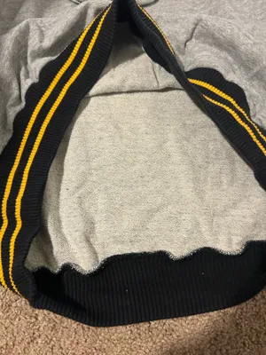 Mitchell & Ness Boston Bruins, gray Hoodie with Black and Yellow Details thumbnail 10