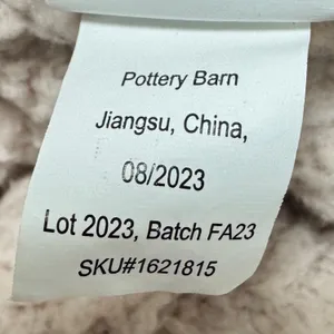 Pottery Barn Unisex Cozy Comfort Robe Teddy Plush Cozy Comfy Belted Large Beige‎ thumbnail 11