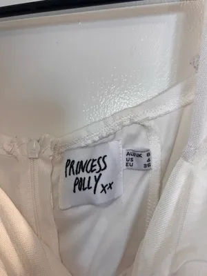 Princess Polly White Bodysuit Long Sleeve  thumbnail 3