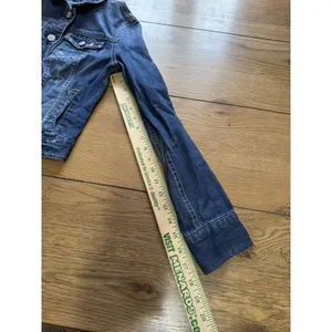 Aeropostale Women Size Small‎ Jean Jacket Denim Trucker Y2K Hippie Preppy City thumbnail 8