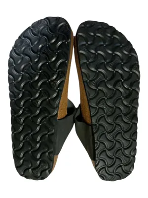 Betula by Birkenstock Black Classic Thong Sandal Women's Size 8 / 38 NWOT thumbnail 6
