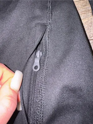 Aerie Offline Black Hooded Pullover Sweatshirt thumbnail 2