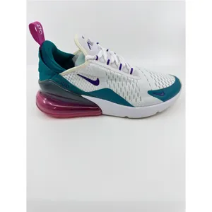 Nike Women's Air Max 270 SZ 6 Teal Purple Pink AH6789-108 thumbnail 5