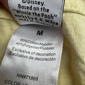 Disney Winnie the Pooh Embroidered Bee Flower T-Shirt Light‎ Yellow POSJ773-4L17 thumbnail 5