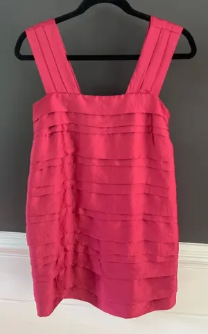 Satin mini dress thumbnail 1