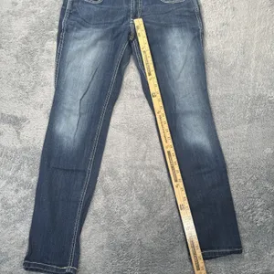 Ariat Real Denim Jeans Women 33R Blue Mid Rise Skinny Ella Stretch Denim Cowgirl thumbnail 7