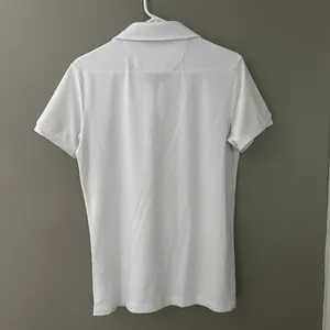 mens small white golf polo shirt thumbnail 2