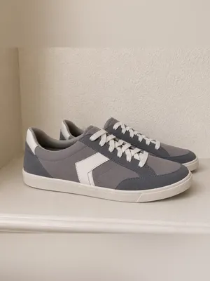 Dr. Scholl's Madison Platform Sneaker Low-Top Sneakers in Light Gray and White thumbnail 4