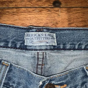 American Eagle distressed Hipster flare normcore size 5 jeans thumbnail 2