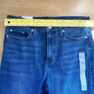 NWT Banana Republic Straight High-Rise Jean Size US 28 / 6 thumbnail 7