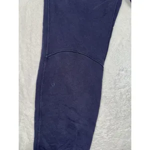 Lululemon Womens Athletica Warm Down Joggers Sweatpants Navy Blue Size 10 thumbnail 6