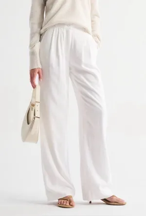 Abercrombie & Fitch Tailored White Pants thumbnail 1