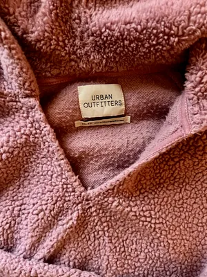 Urban Outfitters Cropped Sherpa Sweatshirt thumbnail 2