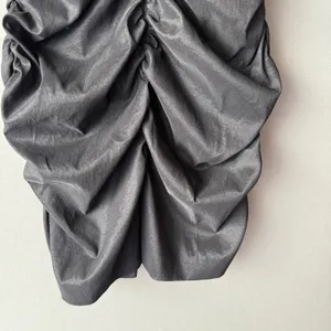 Hailey Logan Office Siren MobWife Ruched One Shoulder‎ Dress M Black thumbnail 8