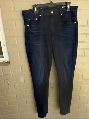 NWT rag & bone Nina straight high dark rise jeans 34 thumbnail 6